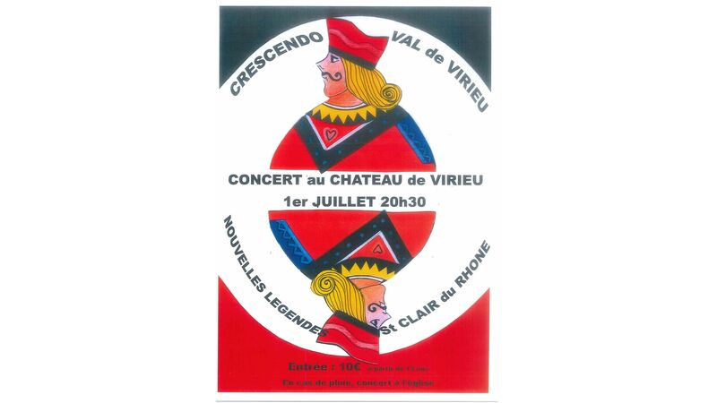 CONCERT AU CHATEAU DE VIRIEU