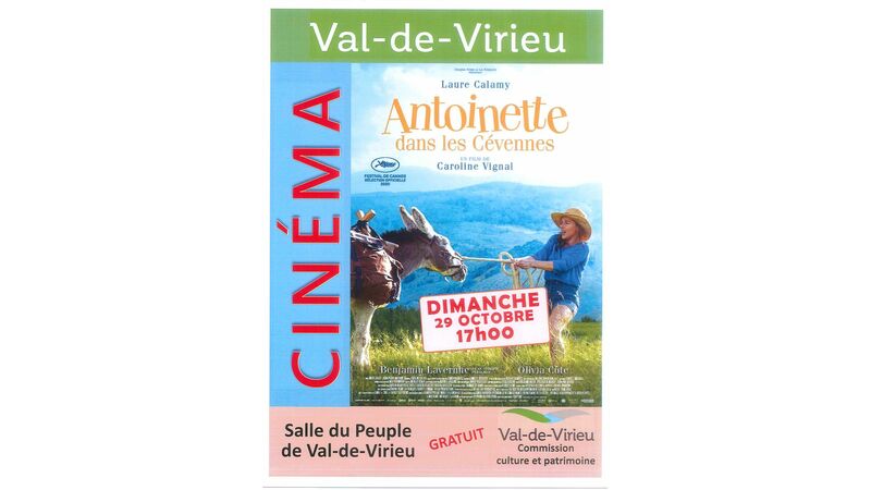 Ciné Val-de-Virieu : ANTOINETTE DANS LES CEVENNES