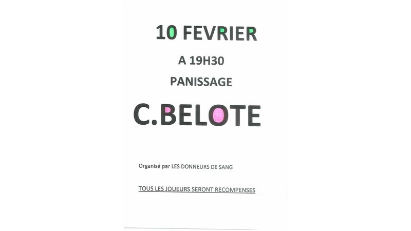 Concours de belote