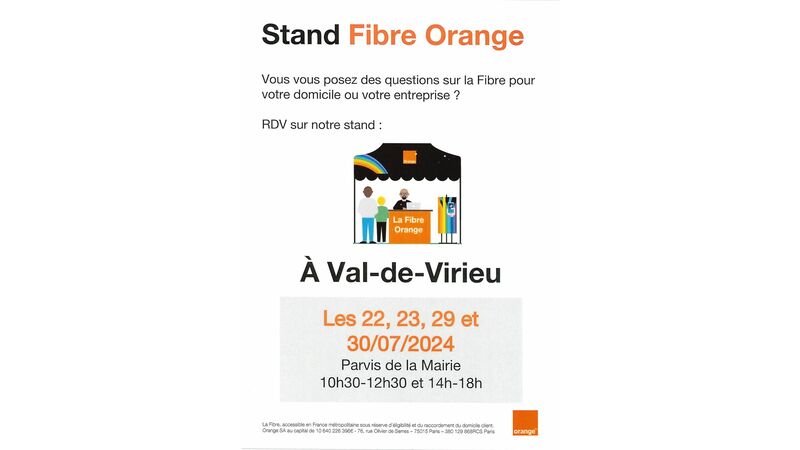 Stand Fibre Orange
