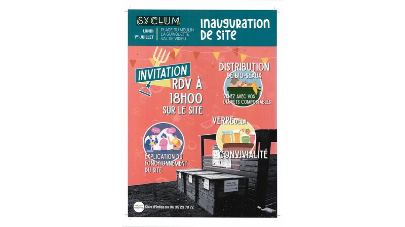 Inauguration de site