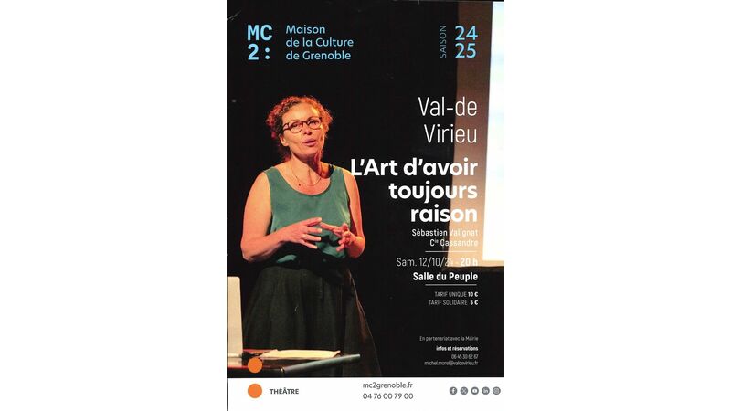 Théâtre : L'Art d'avoir toujours raison