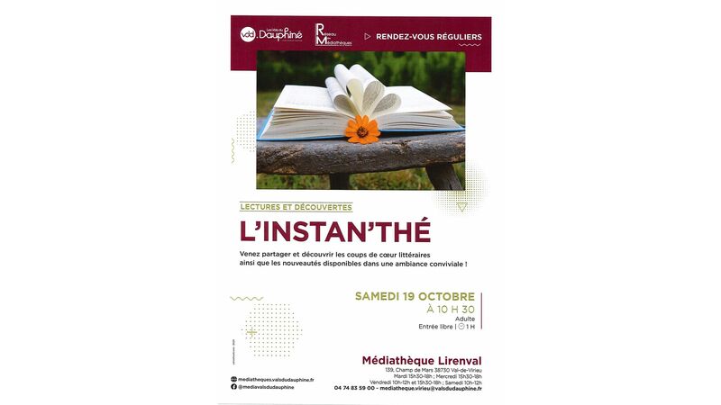 Lectures et découvertes : L'INSTAN'THE