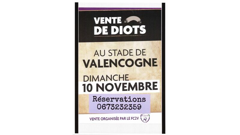 Vente de DIOTS