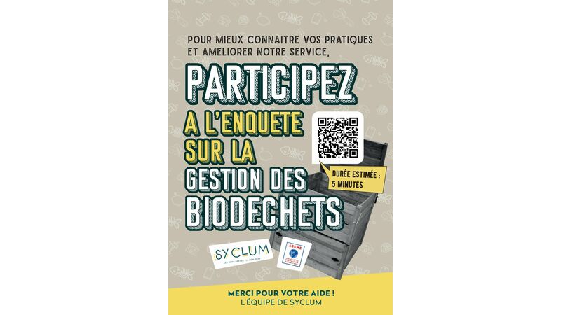 Participez à l'enquête sur la gestion des biodéchets