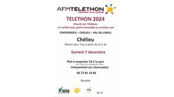 TELETHON 2024 : Plat à emporter