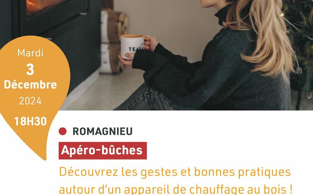 Apéro-bûches : Découvrez les gestes et bonnes pratiques autour d'un appareil de chauffage au bois !