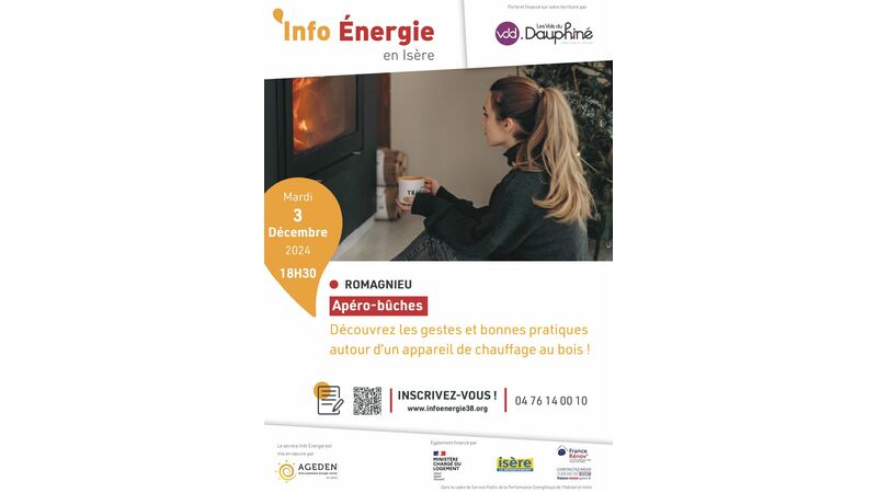 Apéro-bûches : Découvrez les gestes et bonnes pratiques autour d'un appareil de chauffage au bois !