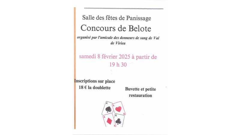 Concours de belote