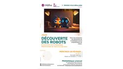 Atelier : DECOUVERTE DES ROBOTS