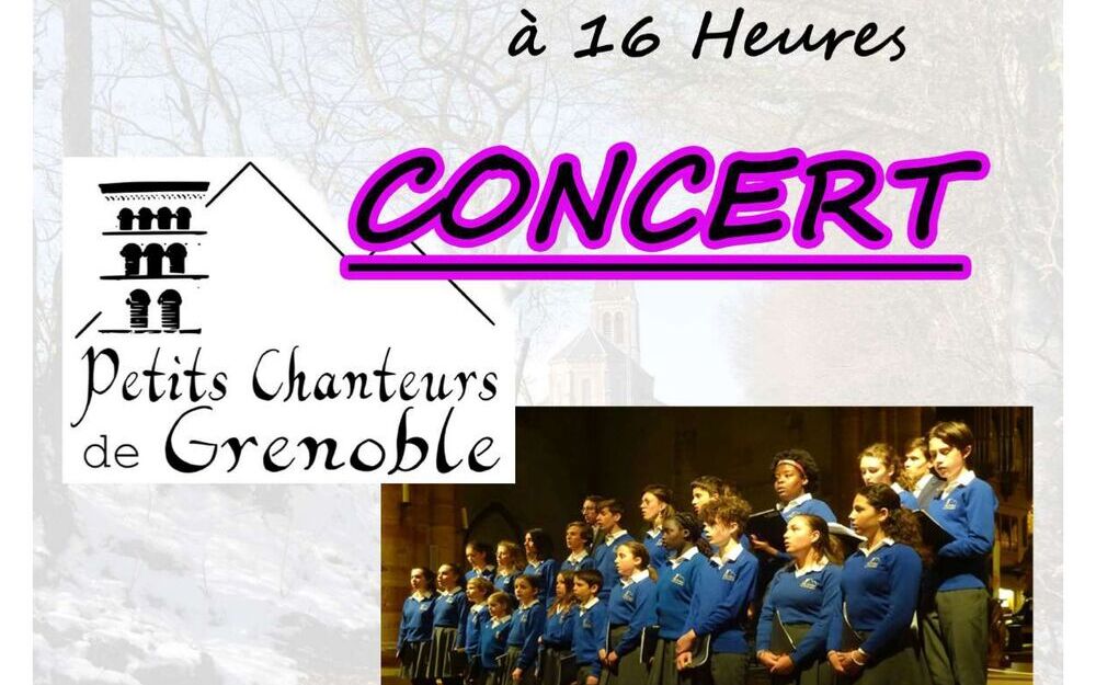 Concert : Petits chanteurs de Grenoble