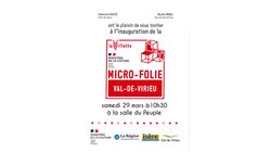 Inauguration de la Micro-Folie