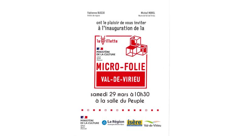 Inauguration de la Micro-Folie