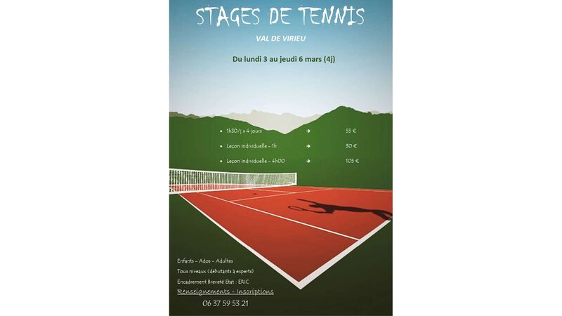 STAGES DE TENNIS