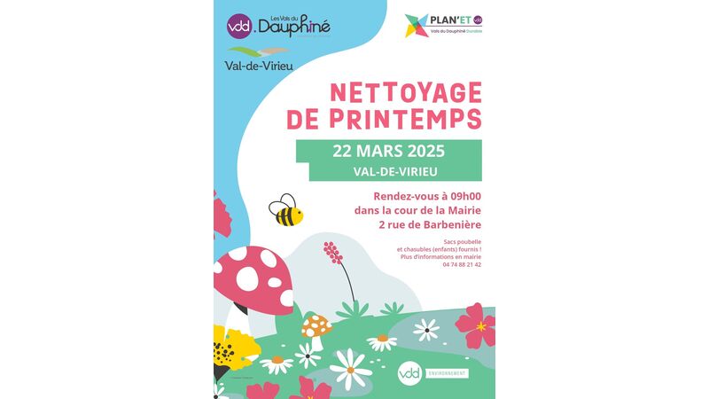 NETTOYAGE DE PRINTEMPS