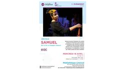 Spectacle : SAMUEL par la Cie Le Voyageur Debout