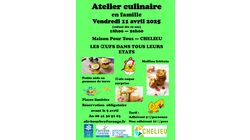 Atelier culinaire en famille