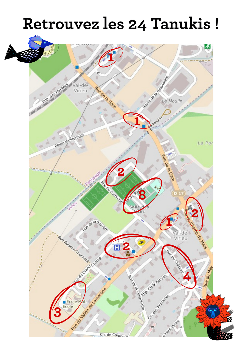 Commune > Carte URAMADO image