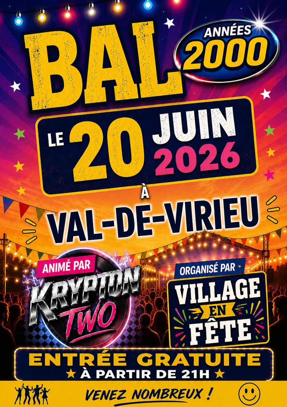 Commune > Bal populaire - Village en fête