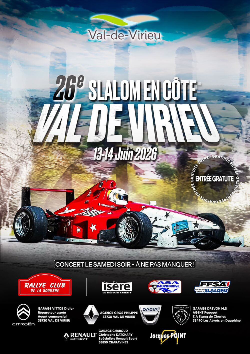 Commune > Slalom - Village en fête